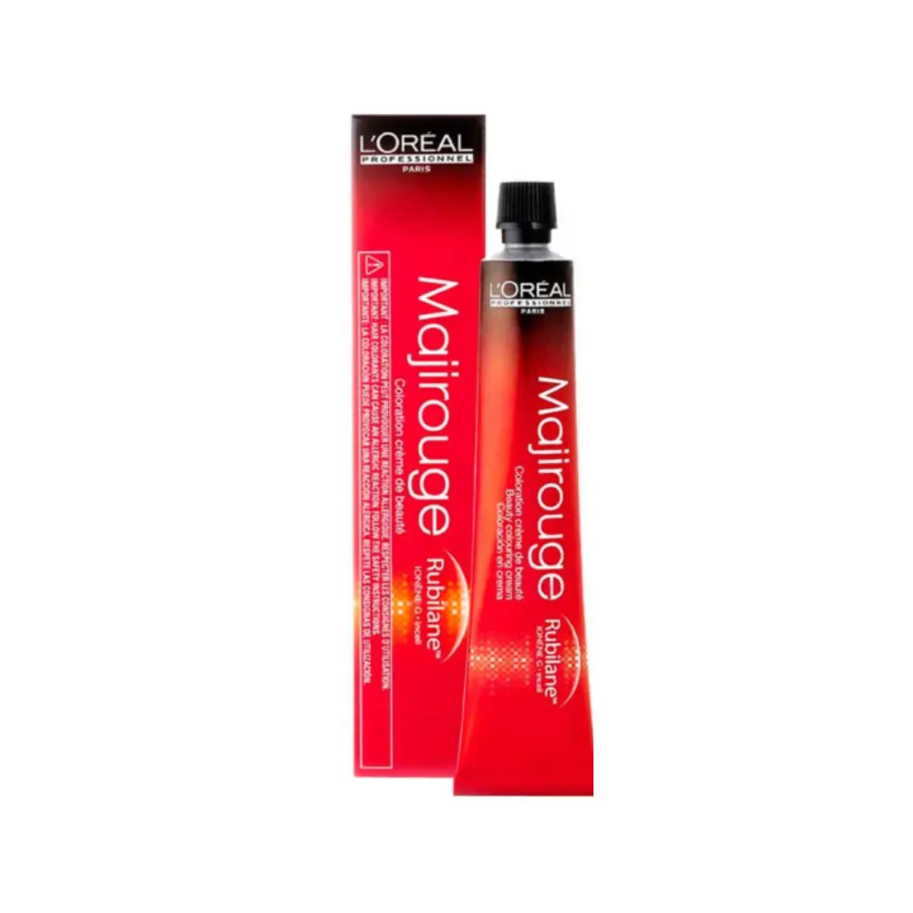 Loreal Crema Colorante Majirel 50ml - Majirouge 4.20 Castaño Irisado Intenso